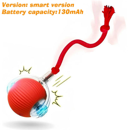 Pelota interactiva recargable para gatos